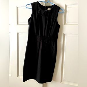 Fitted black dress by Loft